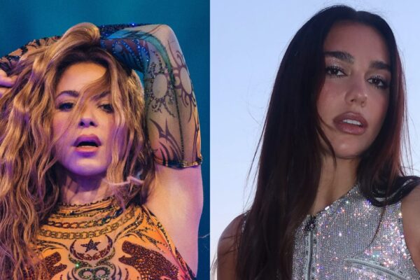 Shakira deseja gravar música com a cantora Dua Lipa