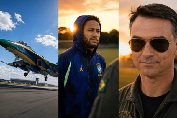 Flávio Bolsonaro usa inteligência artificial para citar Neymar