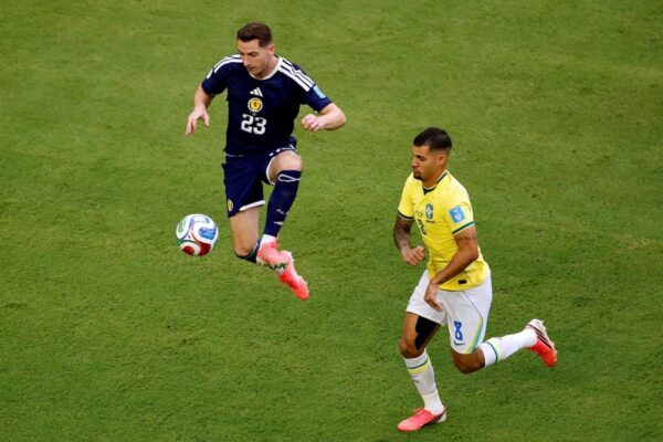 Vini Jr. marca gol contra Escócia em Miami