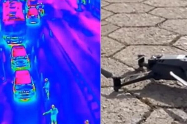 Guarda de Florianópolis monitora trânsito com drones térmicos
