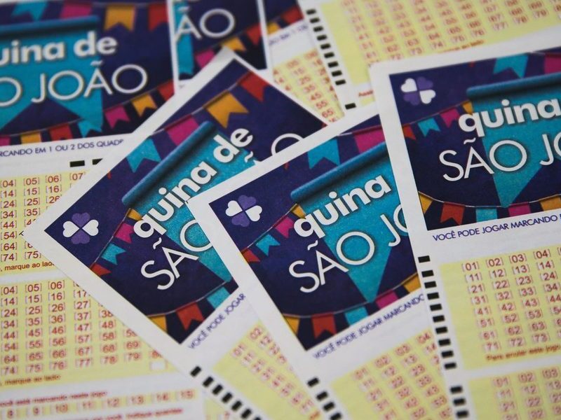 Nove apostas dividem prêmio da Quina de São João