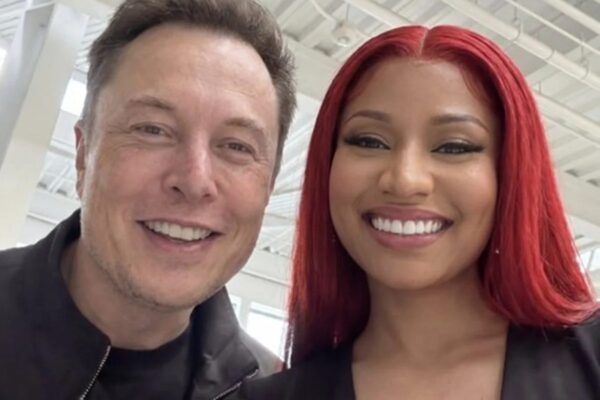 Nicki Minaj parabeniza Elon Musk pelo aniversário de 55 anos