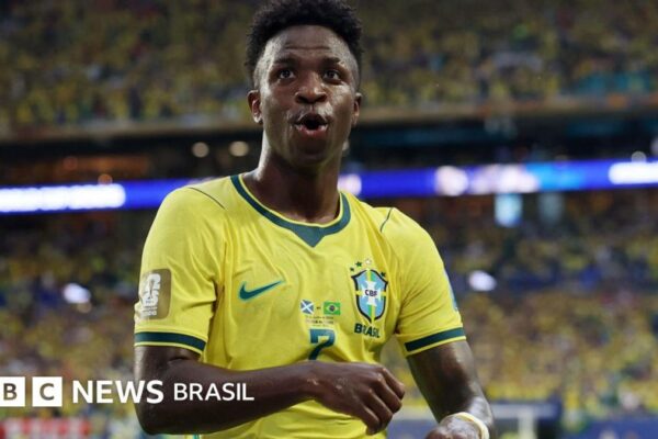 Vinícius Jr. lidera ataque do Brasil contra Japão