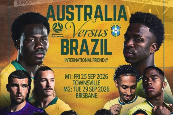 Seleção Brasileira enfrentará Austrália em dois amistosos