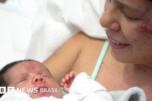 Dayana Patiño sobrevive a terremoto com filho em La Guaira