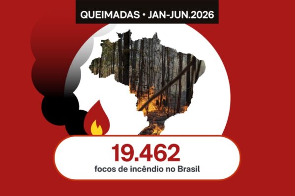 Inpe registra 19.462 focos de incêndio no Brasil