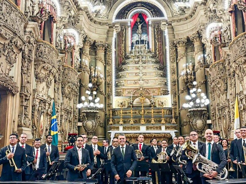 Rio Brass Band antecipa conferência mundial com concerto