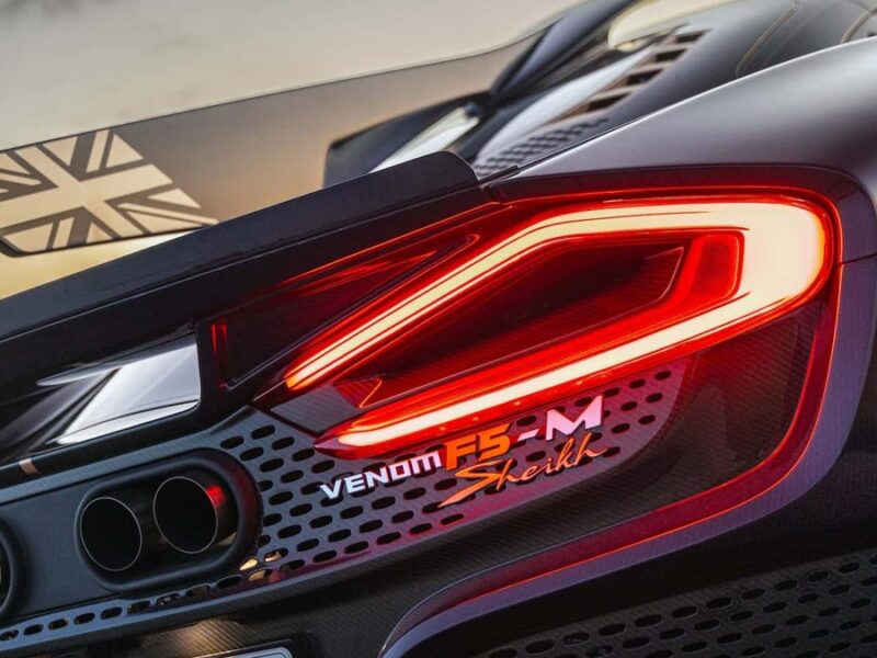 Hennessey lança Venom F5-M com câmbio manual