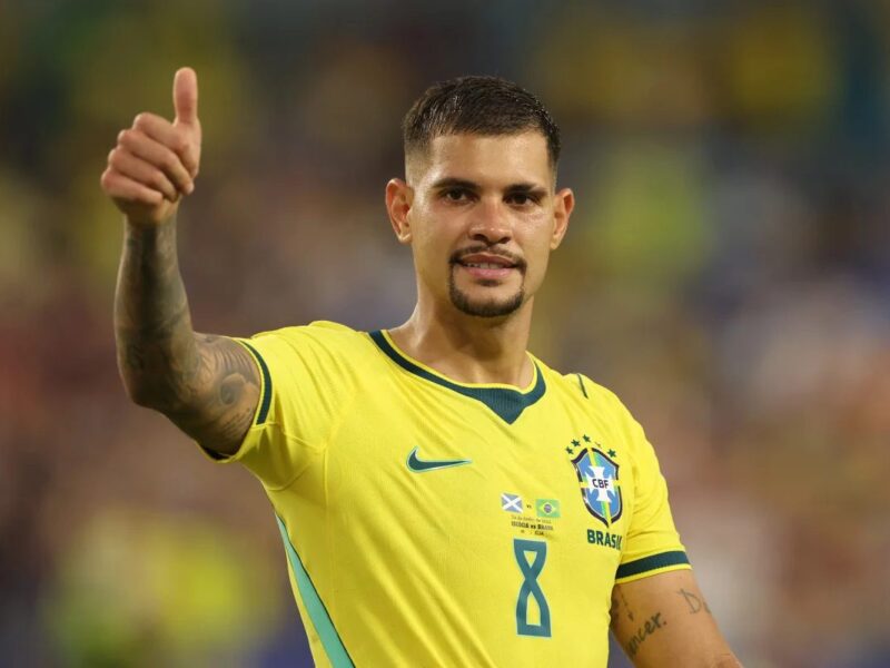 Bruno Guimarães solicita transferência do Newcastle ao Arsenal